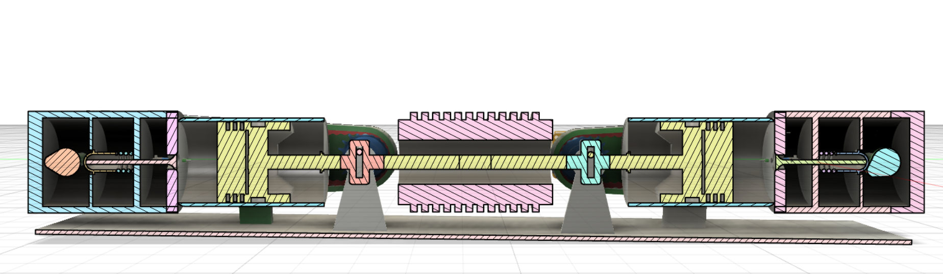 扩展器自由活塞发动机